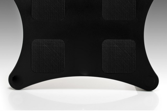 SVART lakkert hylle - med Karbonfiber innlegg  -  BESTILLES SEPARAT